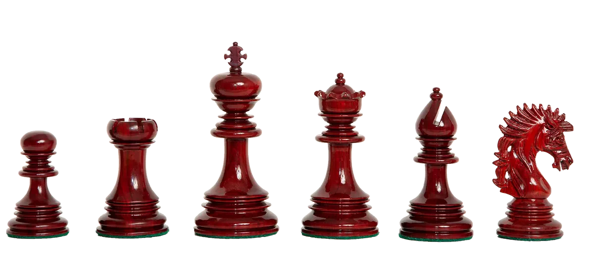 Blood Rosewood and Natural Boxwood