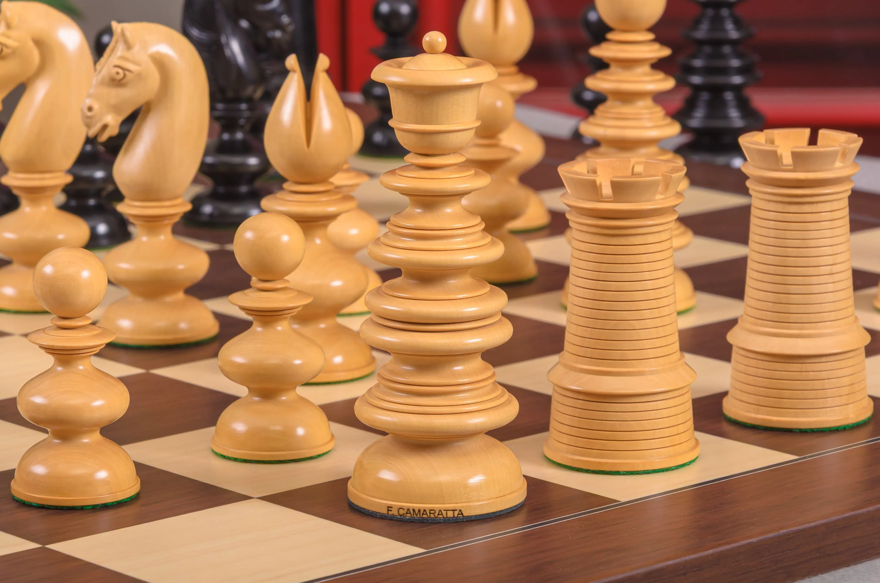 The Calvert Luxury Chess Pieces - 4.5" King - From the Camaratta Collection - Image 4