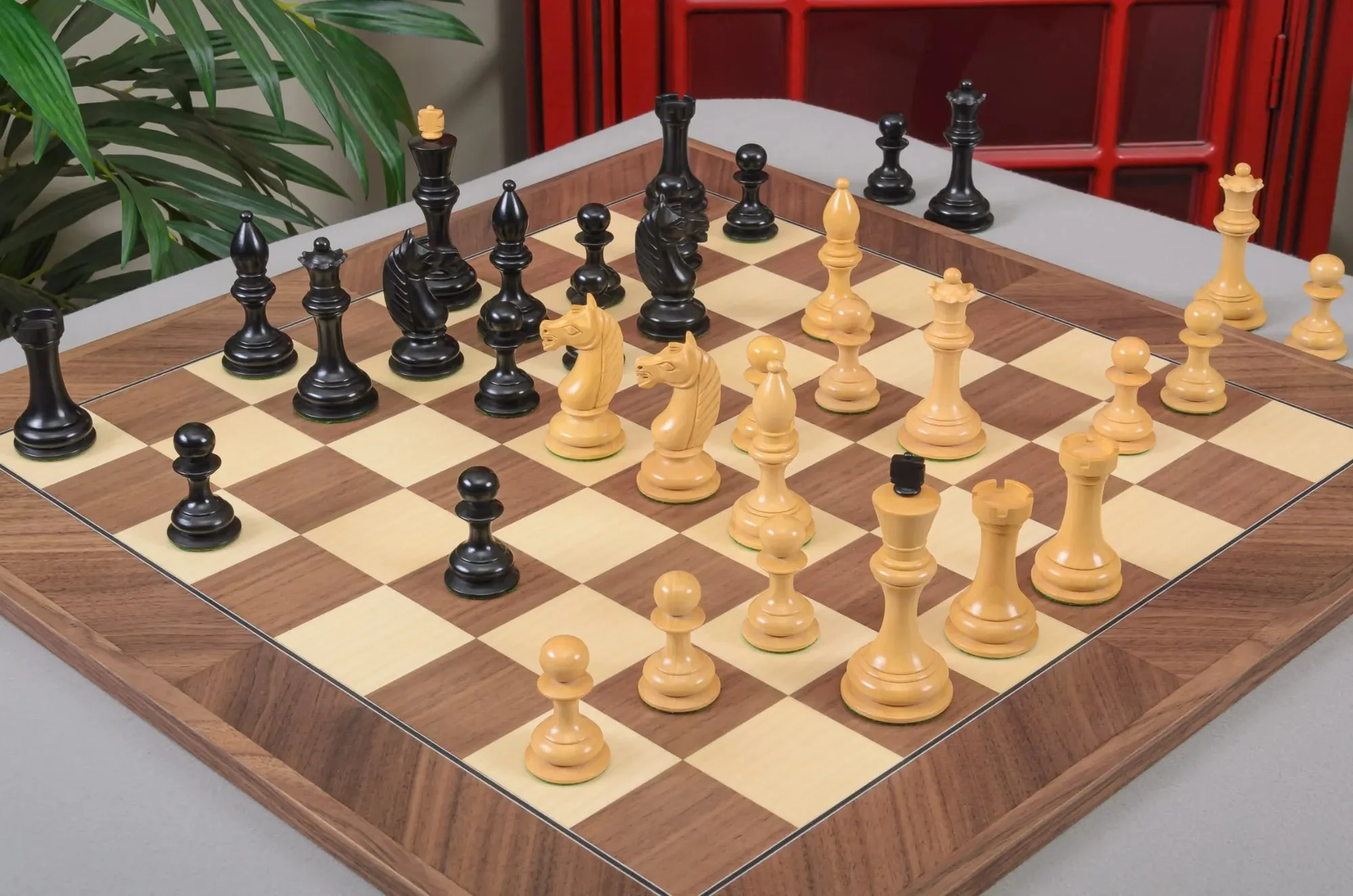 The Camaratta Collection - The Botvinnik Flohr Series Chess Pieces - 4.0" King - Image 2