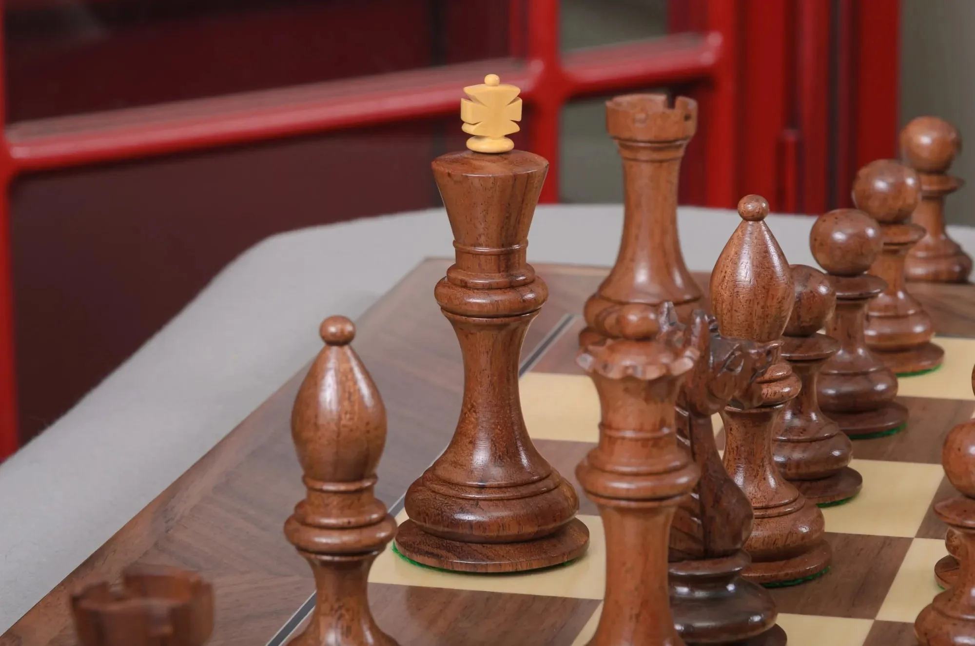 The Camaratta Collection - The Botvinnik Flohr Series Chess Pieces - 4.0" King - Image 9