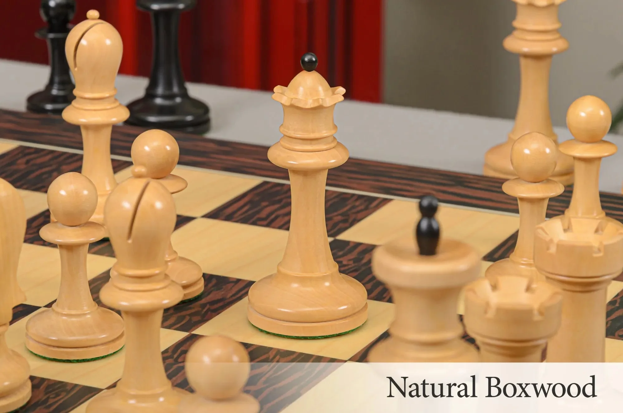 The Camaratta Collection - The 1914 St. Petersburg Series Chess Pieces - 4.0" King - Image 14
