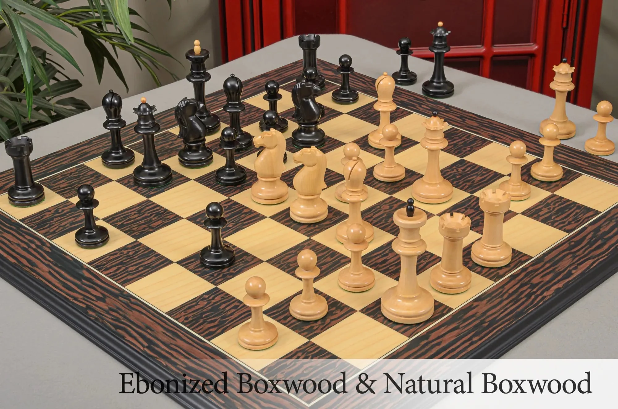 The Camaratta Collection - The 1914 St. Petersburg Series Chess Pieces - 4.0" King - Image 2