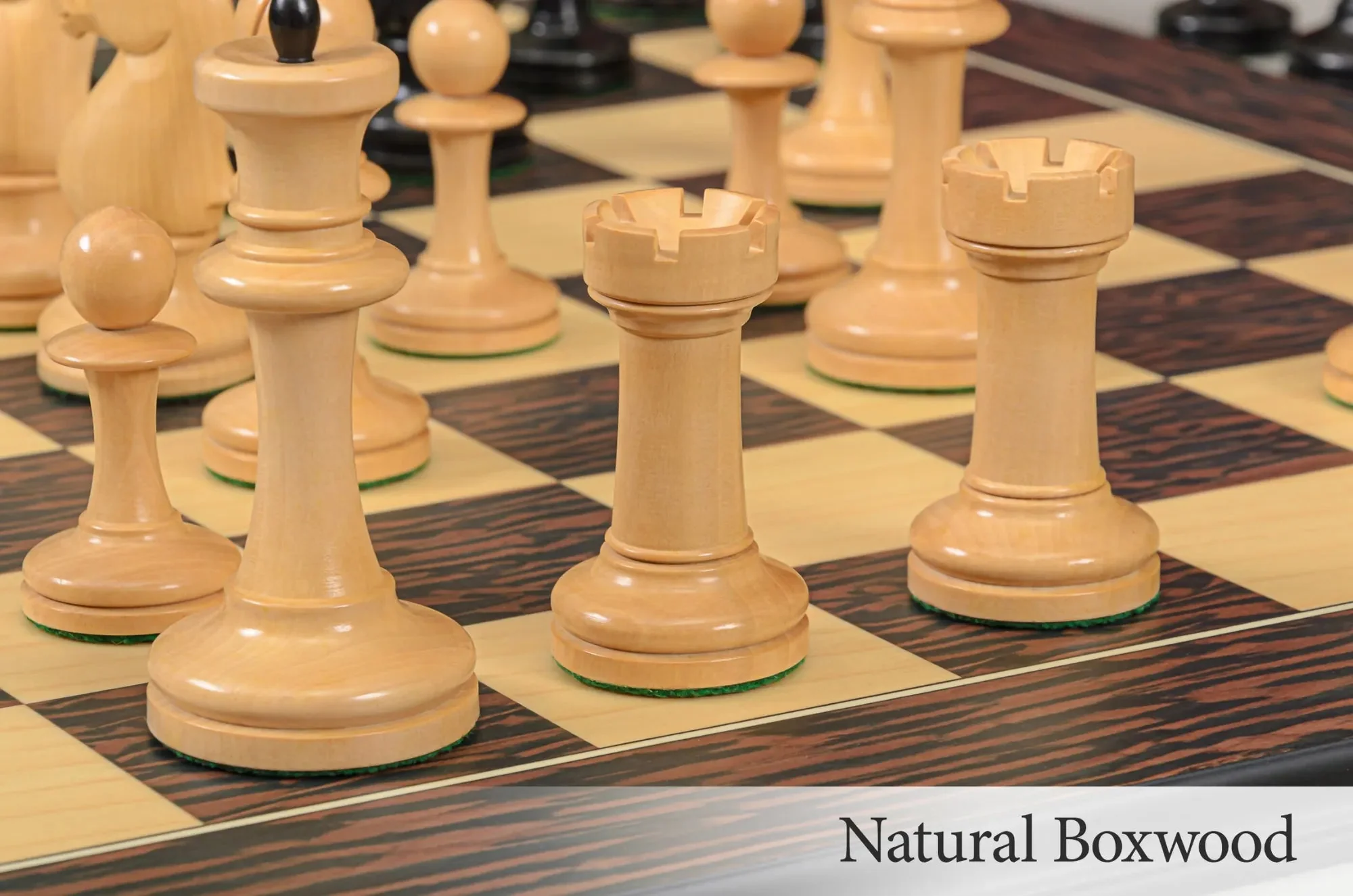 The Camaratta Collection - The 1914 St. Petersburg Series Chess Pieces - 4.0" King - Image 5
