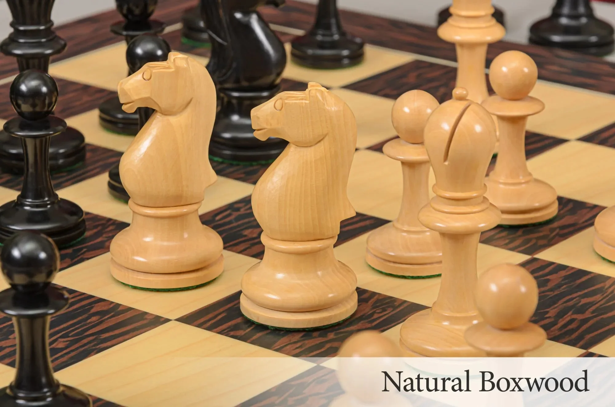 The Camaratta Collection - The 1914 St. Petersburg Series Chess Pieces - 4.0" King - Image 6
