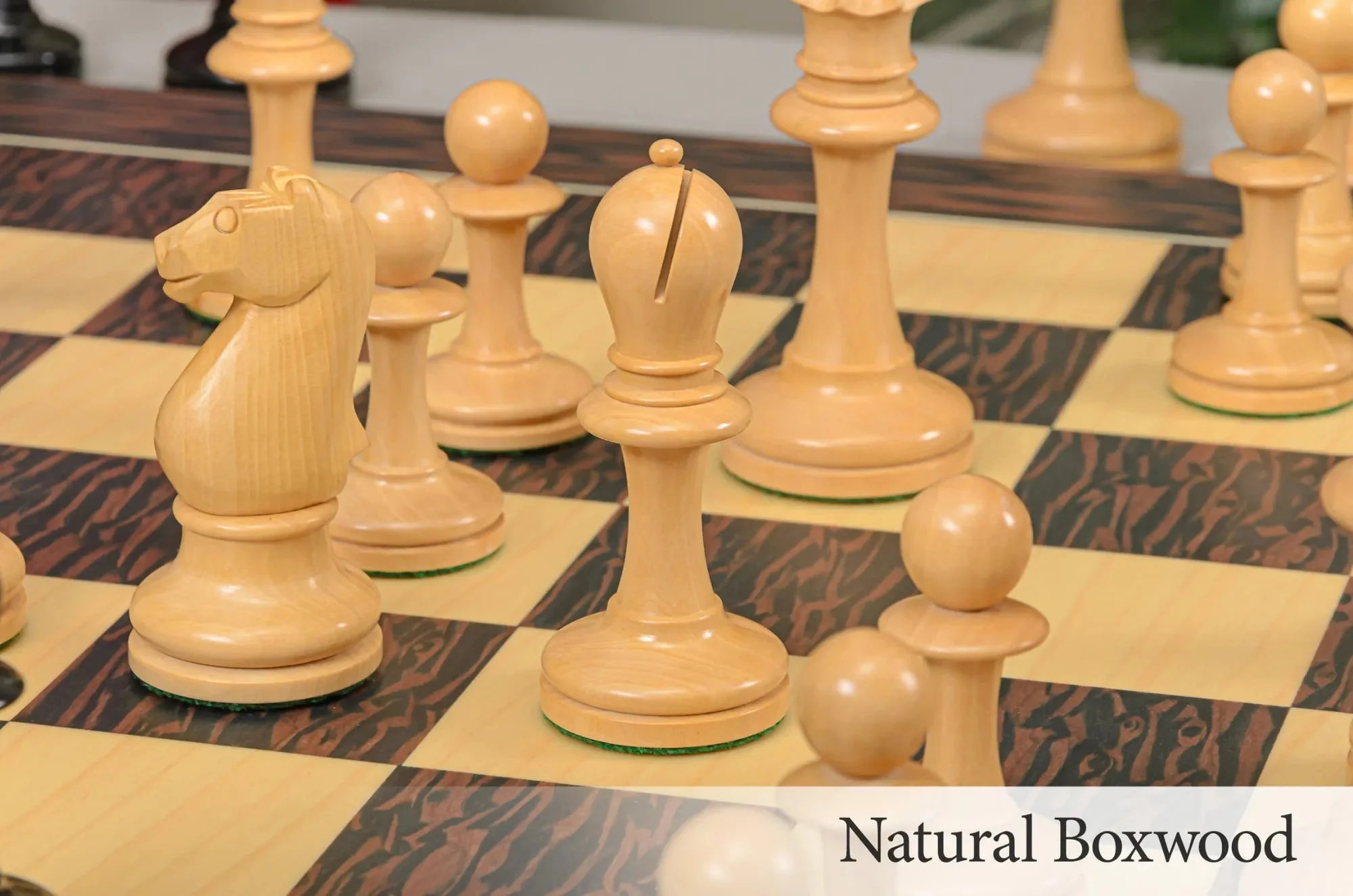 The Camaratta Collection - The 1914 St. Petersburg Series Chess Pieces - 4.0" King - Image 7
