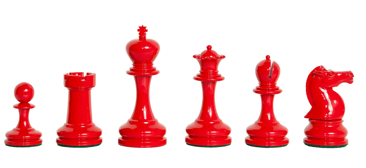 Red and Ivory Lacquered