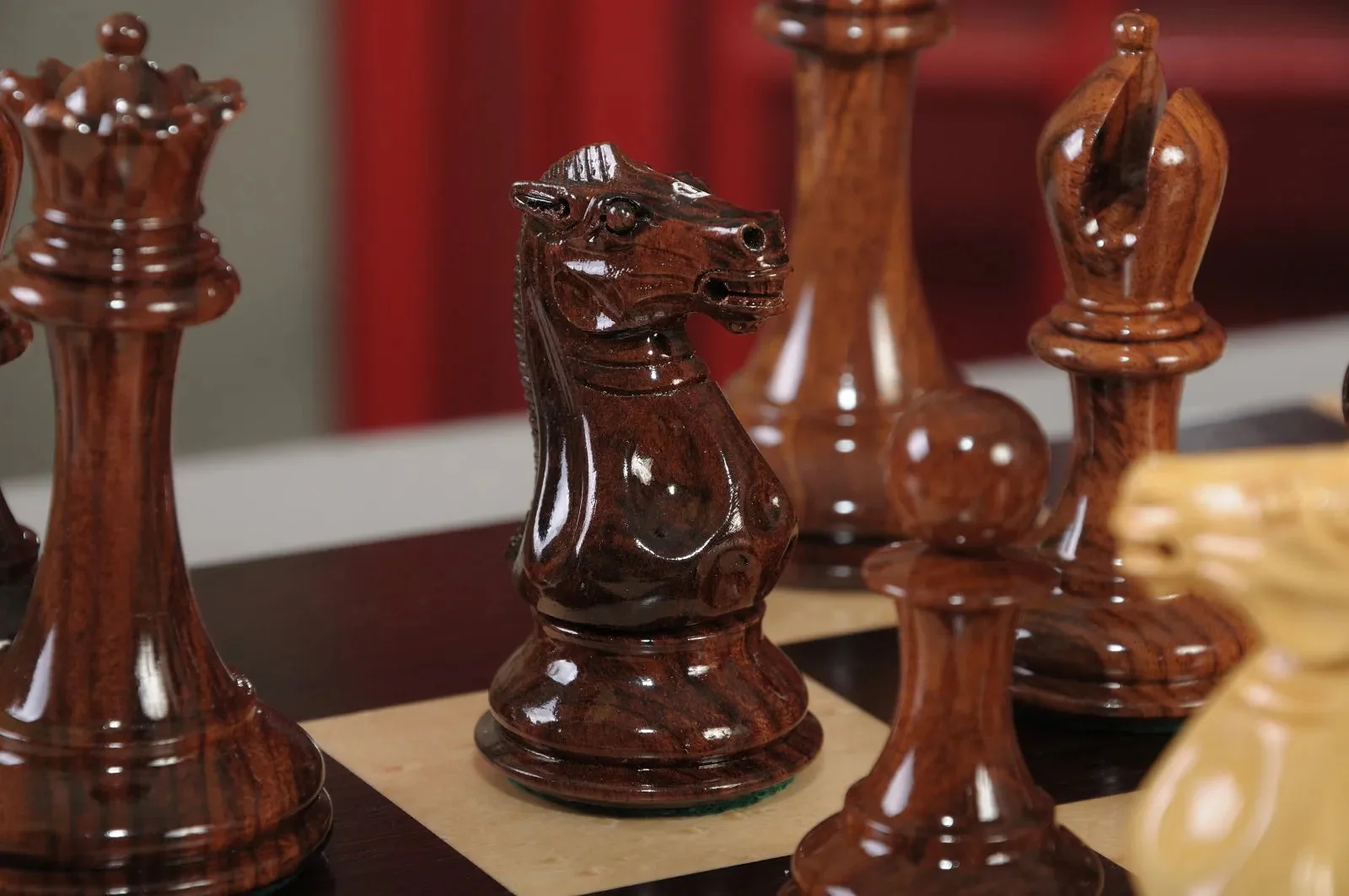 Indian Rosewood and Lacquered Boxwood - Image 9