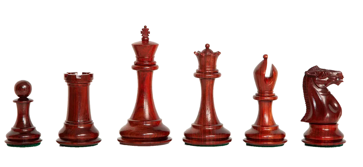 Blood Rosewood and Natural Boxwood