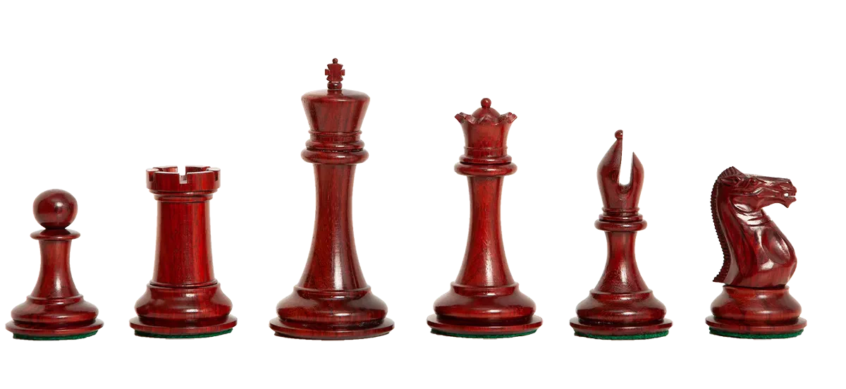 Blood Rosewood and Natural Boxwood