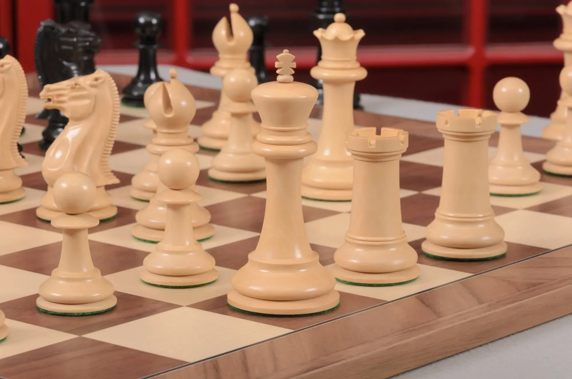 The Camaratta Collection - The First American Chess Congress Series Luxury Commemorative Chess Pieces - 4.4" King - Image 4