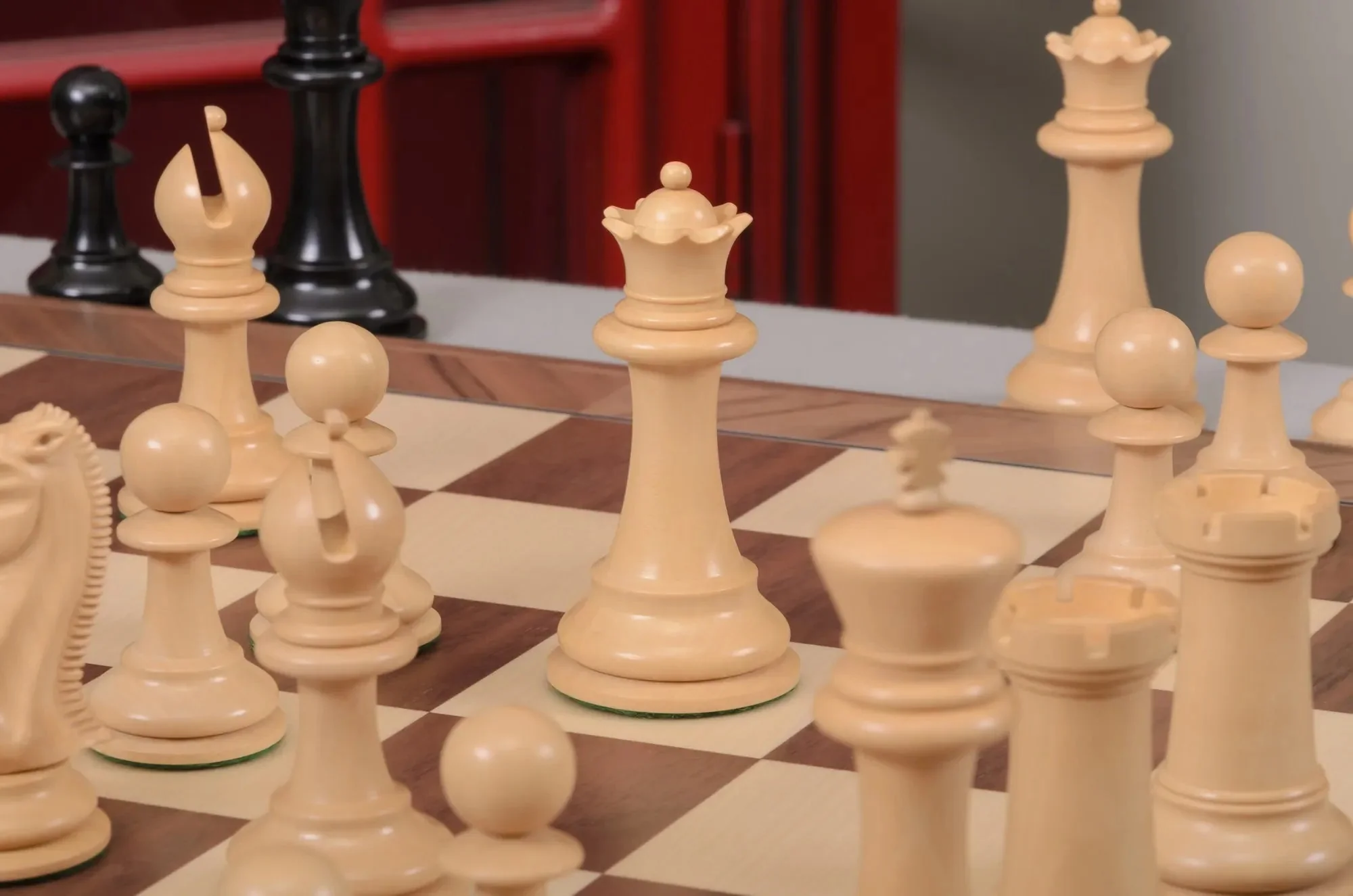 The Camaratta Collection - The First American Chess Congress Series Luxury Commemorative Chess Pieces - 4.4" King - Image 6