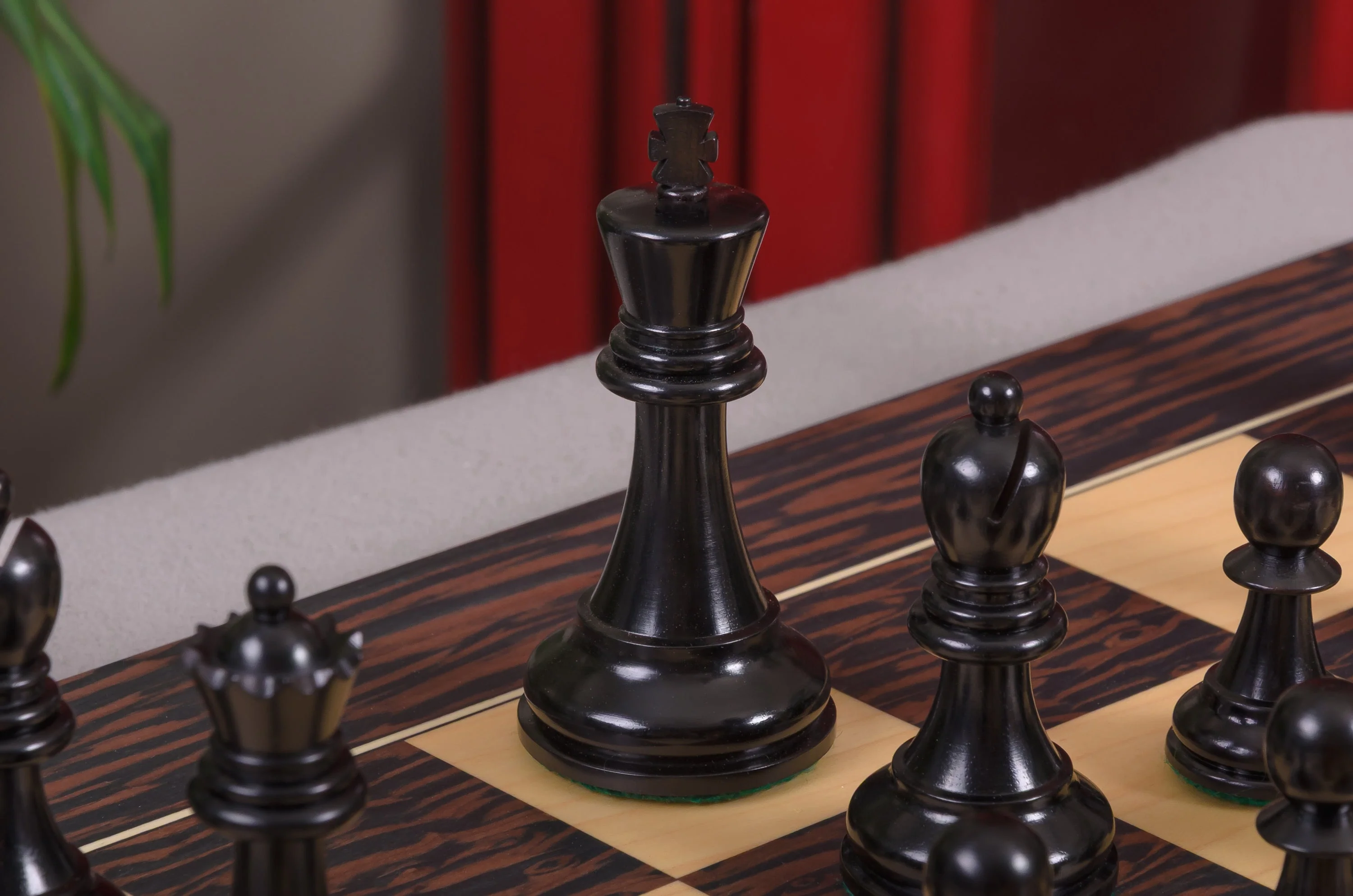 The Improved Fischer Spassky Series Chess Pieces - 3.75" King - Image 11