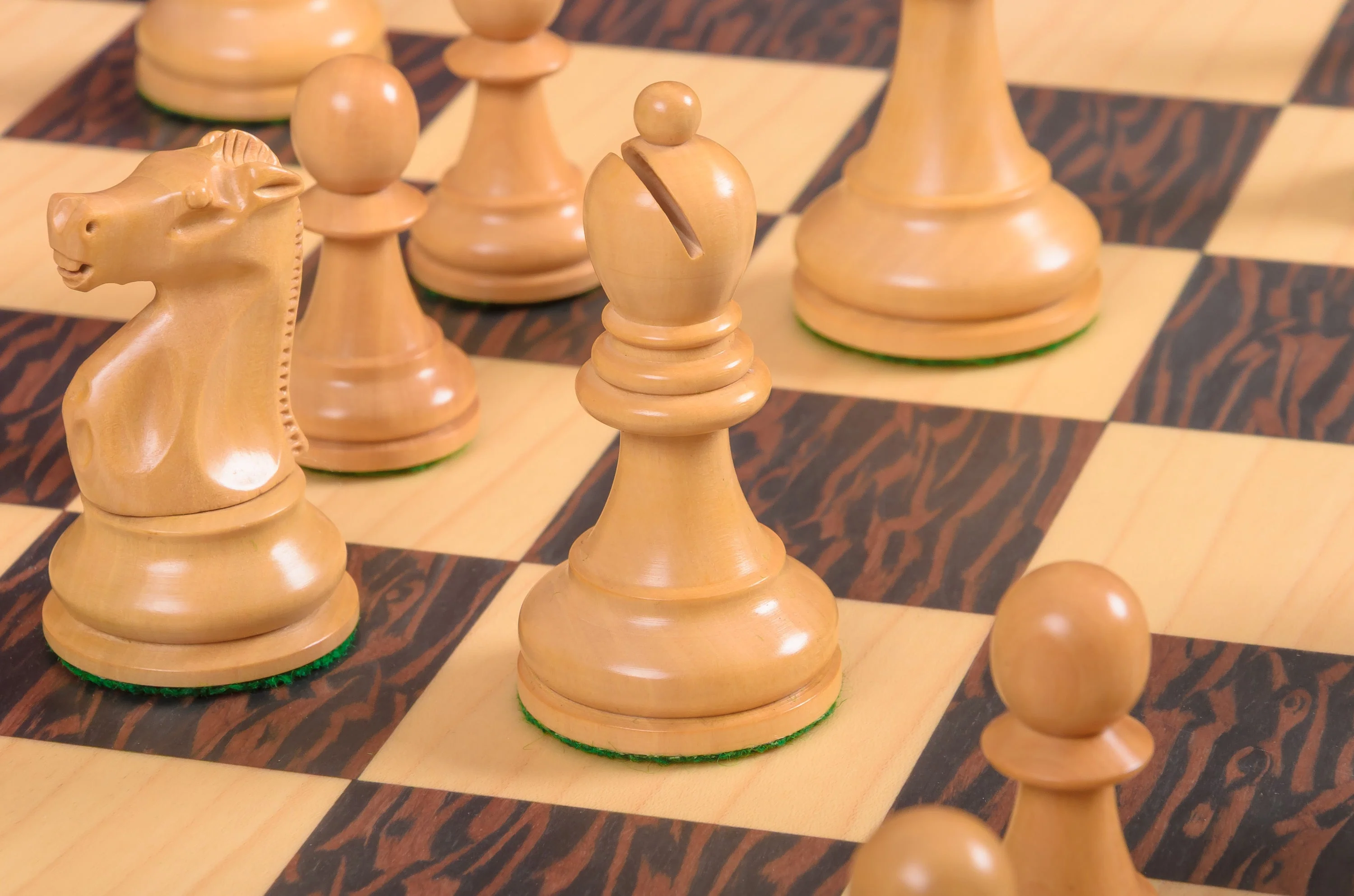 The Improved Fischer Spassky Series Chess Pieces - 3.75" King - Image 15