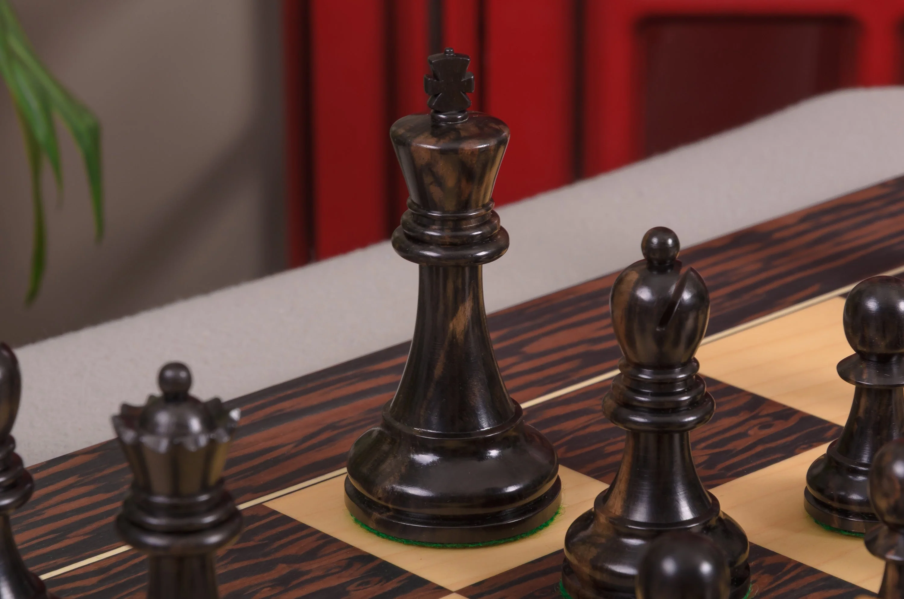 The Improved Fischer Spassky Series Chess Pieces - 3.75" King - Image 16