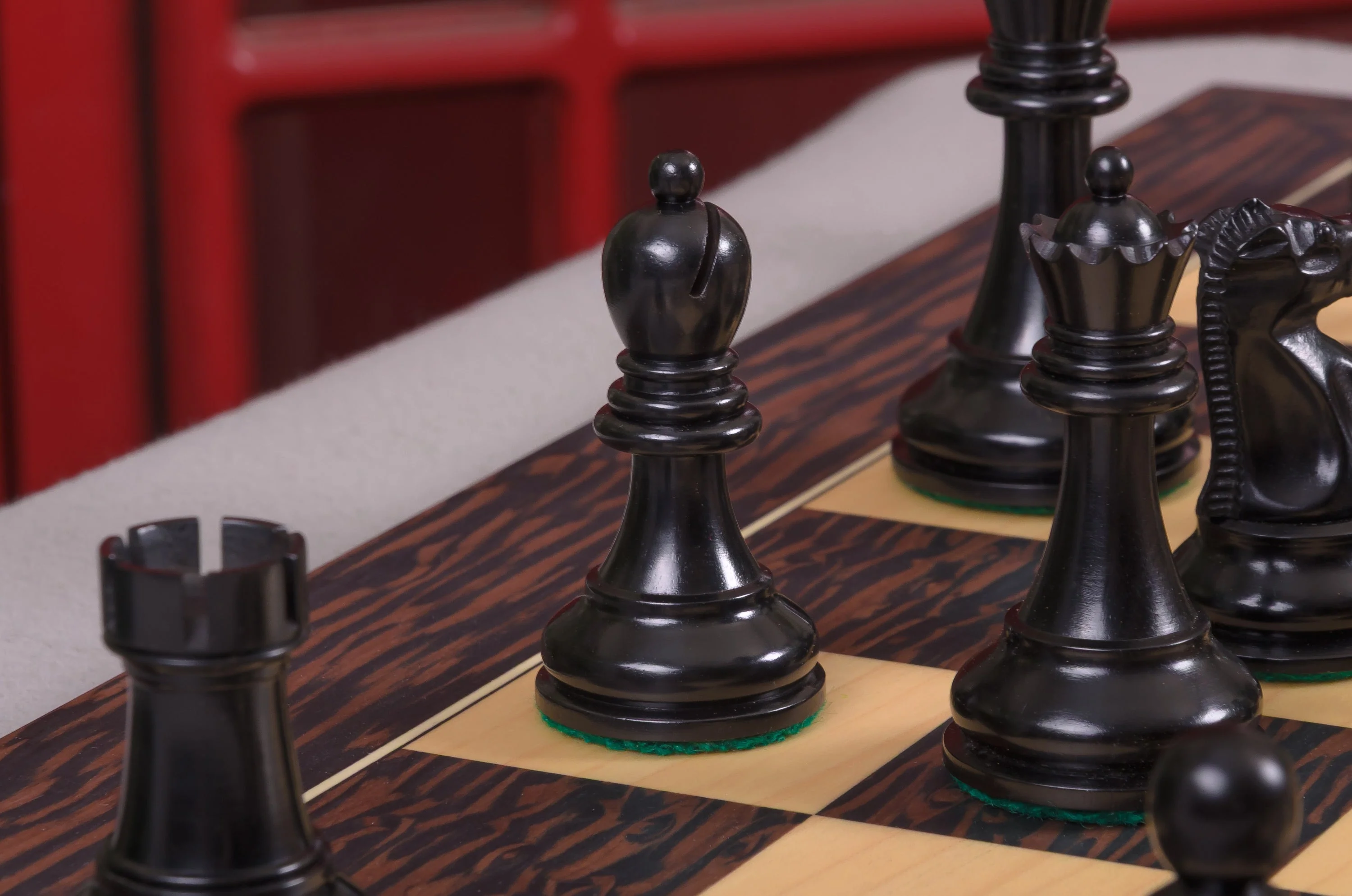 The Improved Fischer Spassky Series Chess Pieces - 3.75" King - Image 17