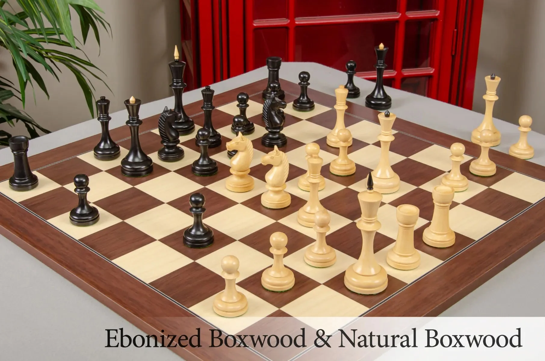 The Camaratta Collection - The Moscow 1935 Series Chess Pieces - 5.0" King - Image 11