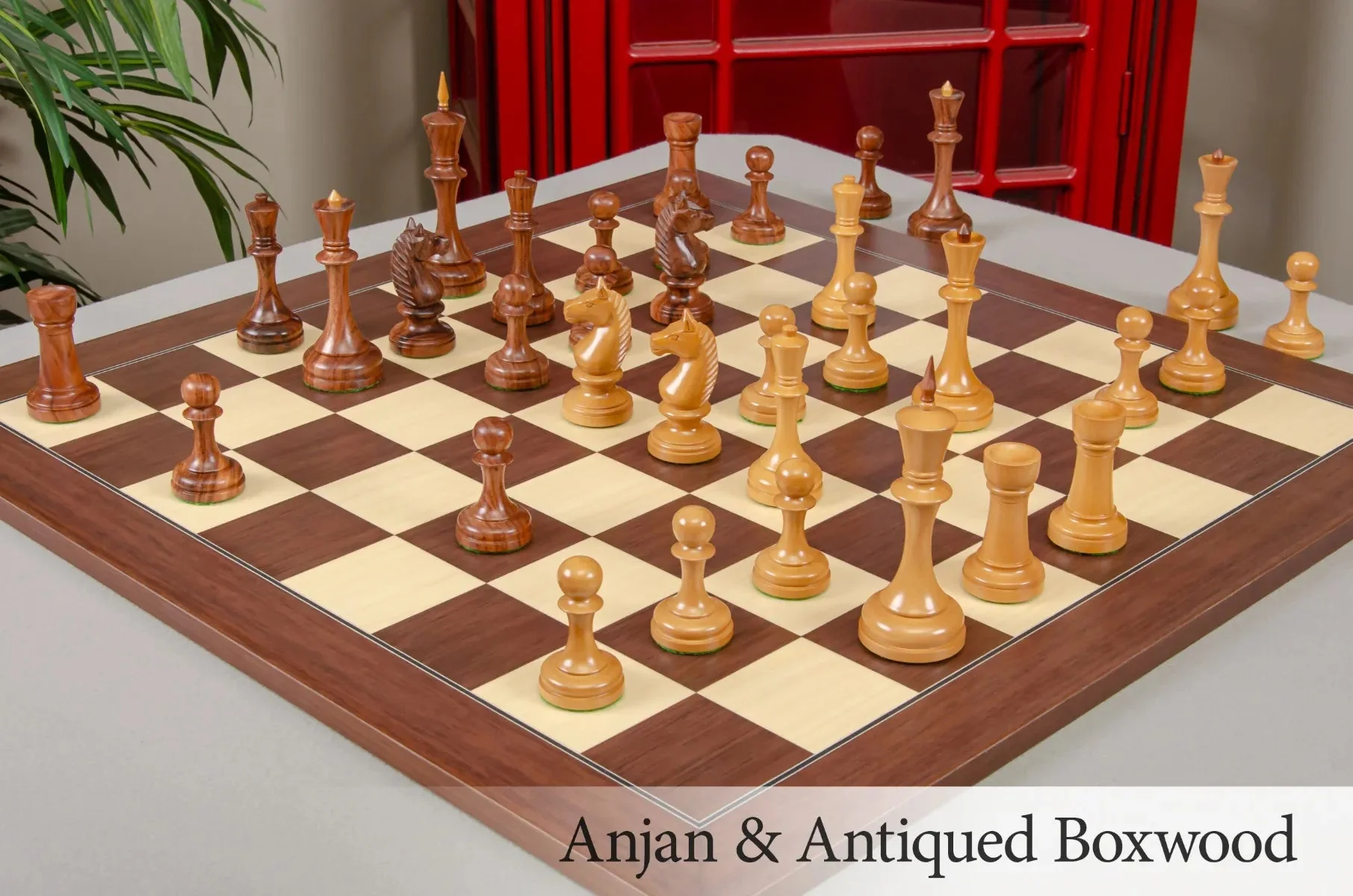 The Camaratta Collection - The Moscow 1935 Series Chess Pieces - 5.0" King - Image 12