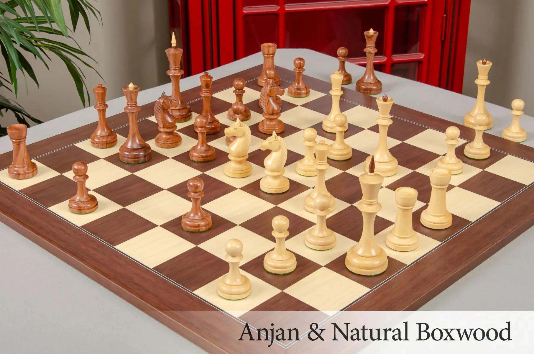 The Camaratta Collection - The Moscow 1935 Series Chess Pieces - 5.0" King - Image 13