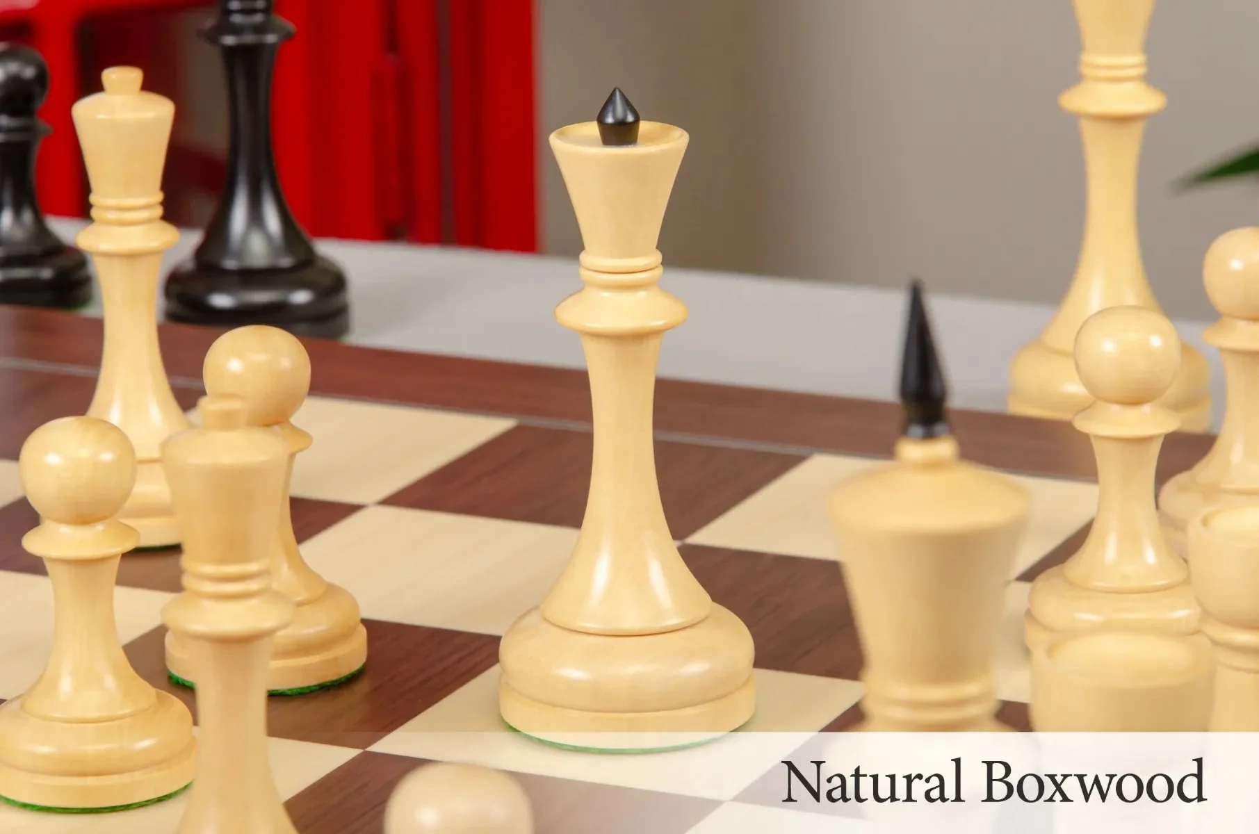 The Camaratta Collection - The Moscow 1935 Series Chess Pieces - 5.0" King - Image 4