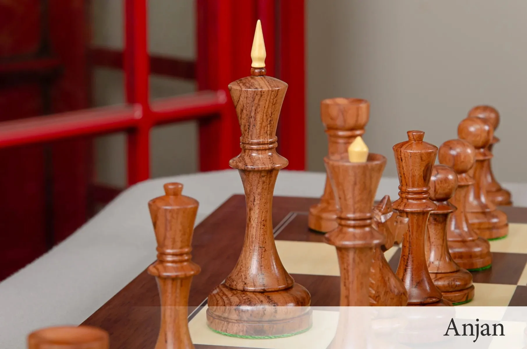 The Camaratta Collection - The Moscow 1935 Series Chess Pieces - 5.0" King - Image 6
