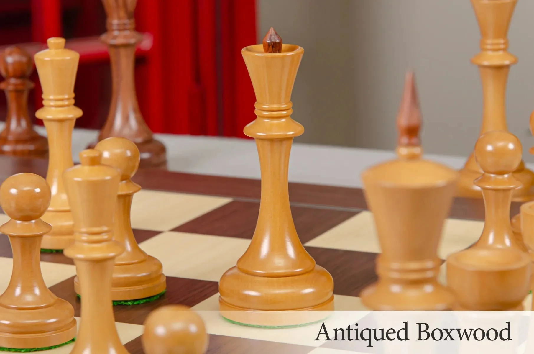 The Camaratta Collection - The Moscow 1935 Series Chess Pieces - 5.0" King - Image 7