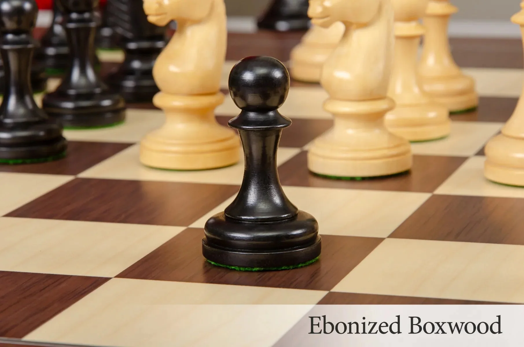 The Camaratta Collection - The Moscow 1935 Series Chess Pieces - 5.0" King - Image 9