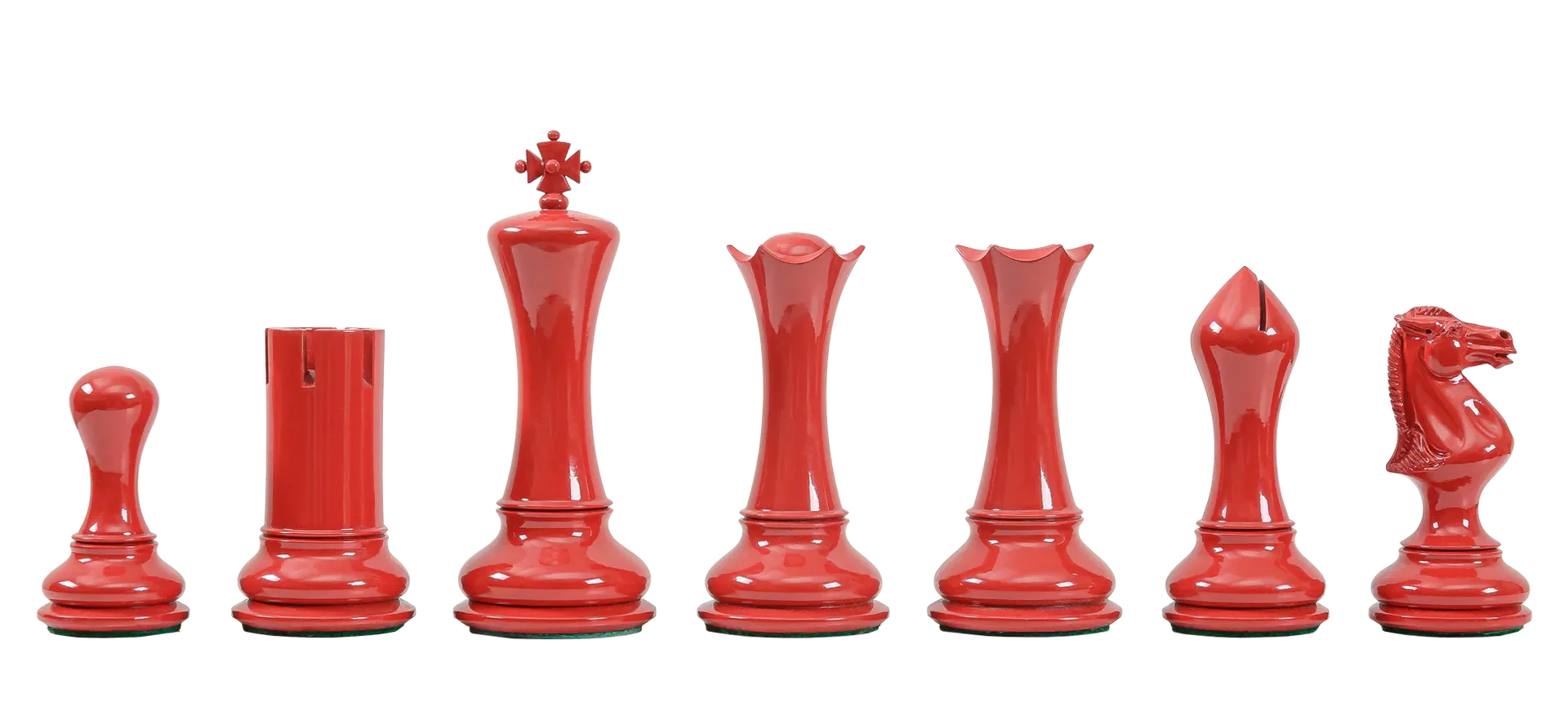 Red and Ivory Lacquered