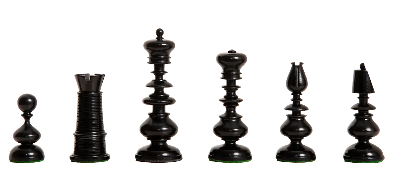 Genuine Ebony and Natural Boxwood