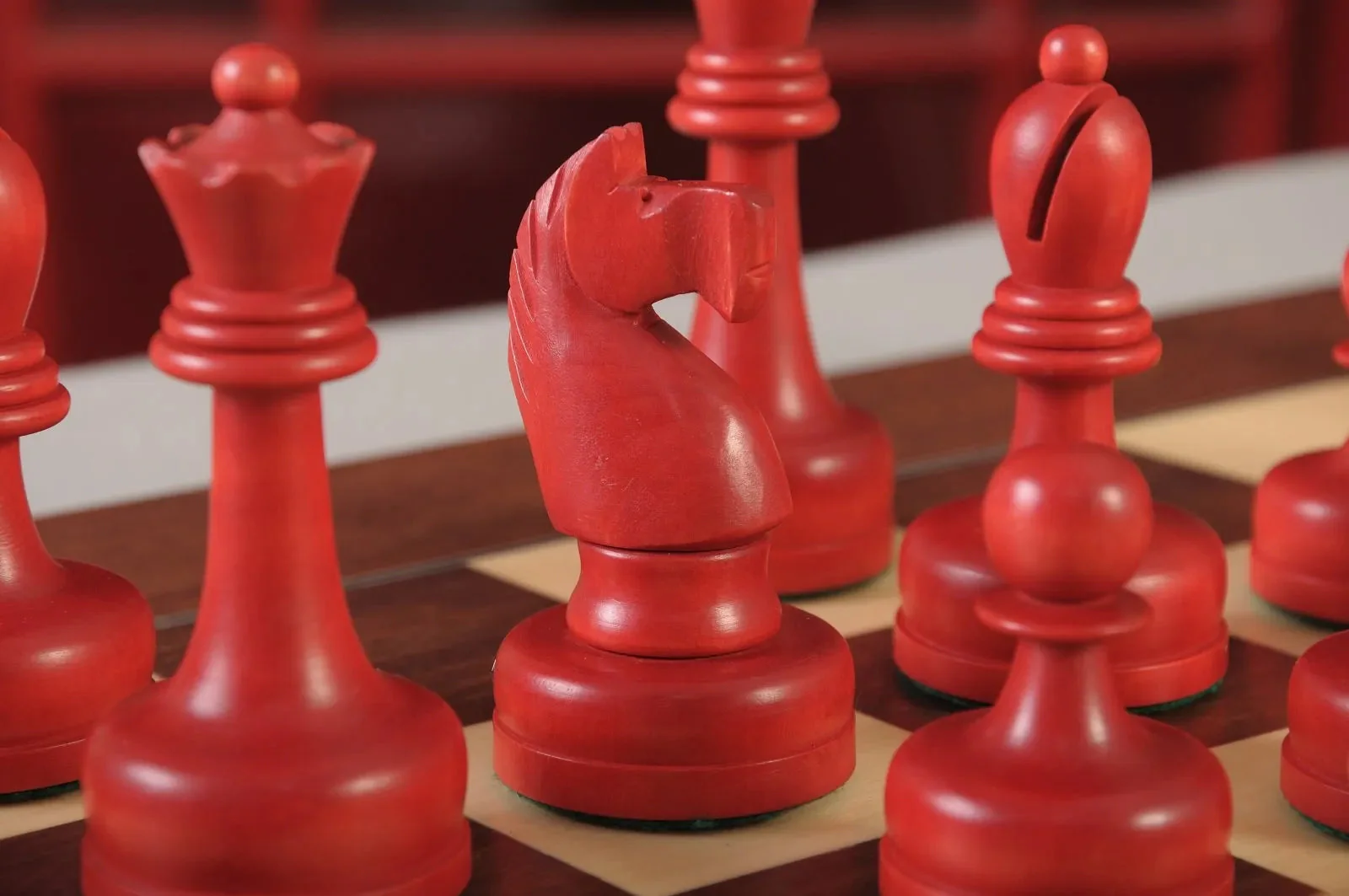 Red Stained and Natural Lacquered - Image 8