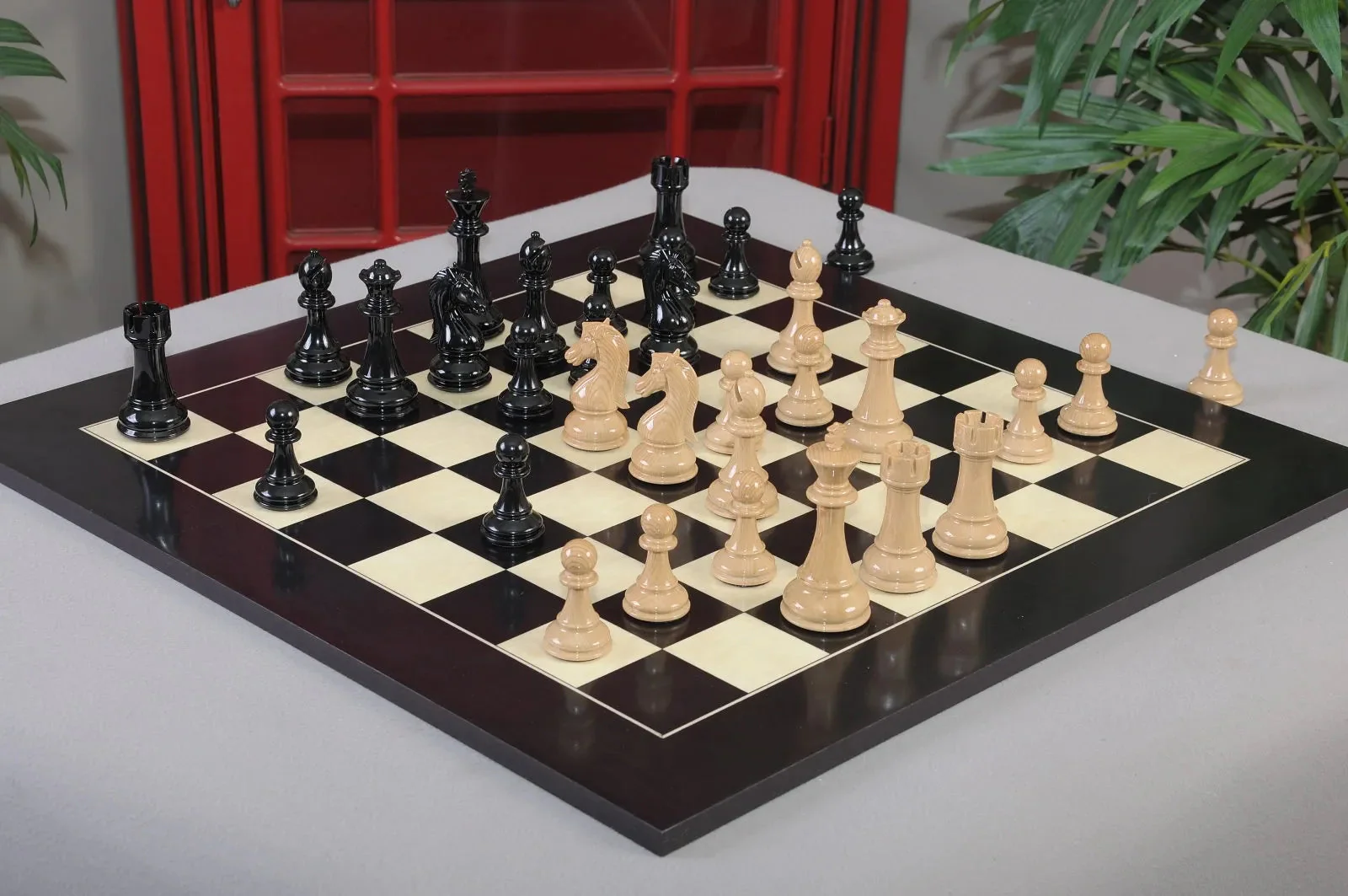 The Candidates Series Plastic Chess Pieces- 4.25" King- Woodtek - Image 2