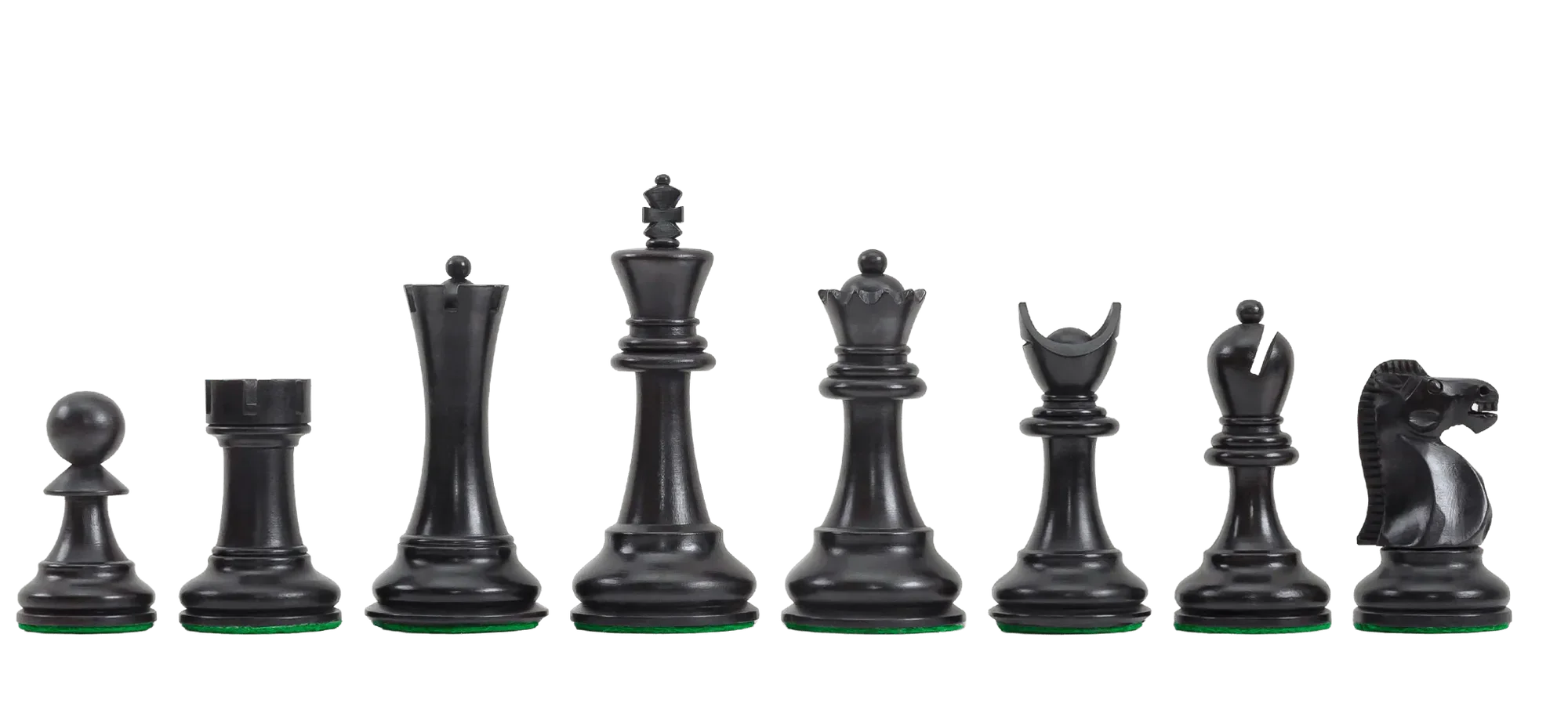Ebonized Boxwood and Natural Boxwood