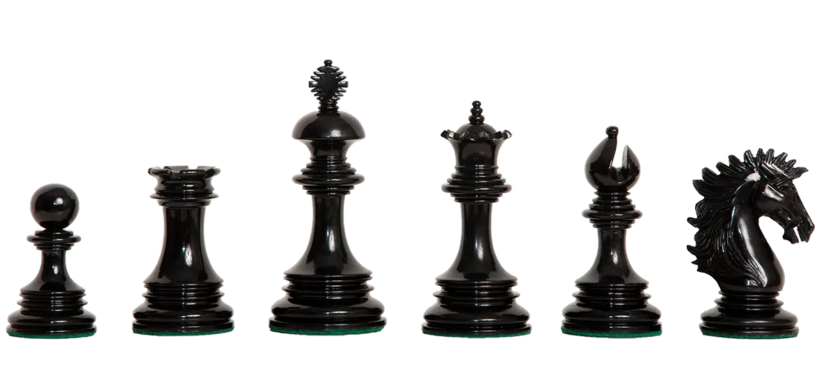 Genuine Ebony and Natural Boxwood