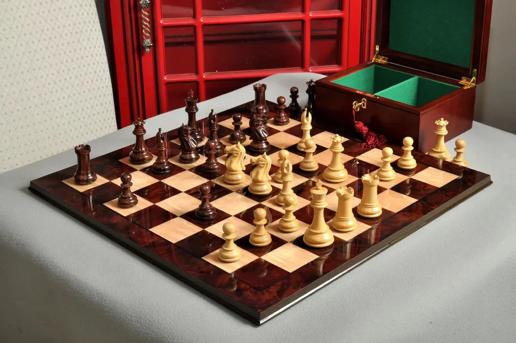 Indian Rosewood & Natural Boxwood