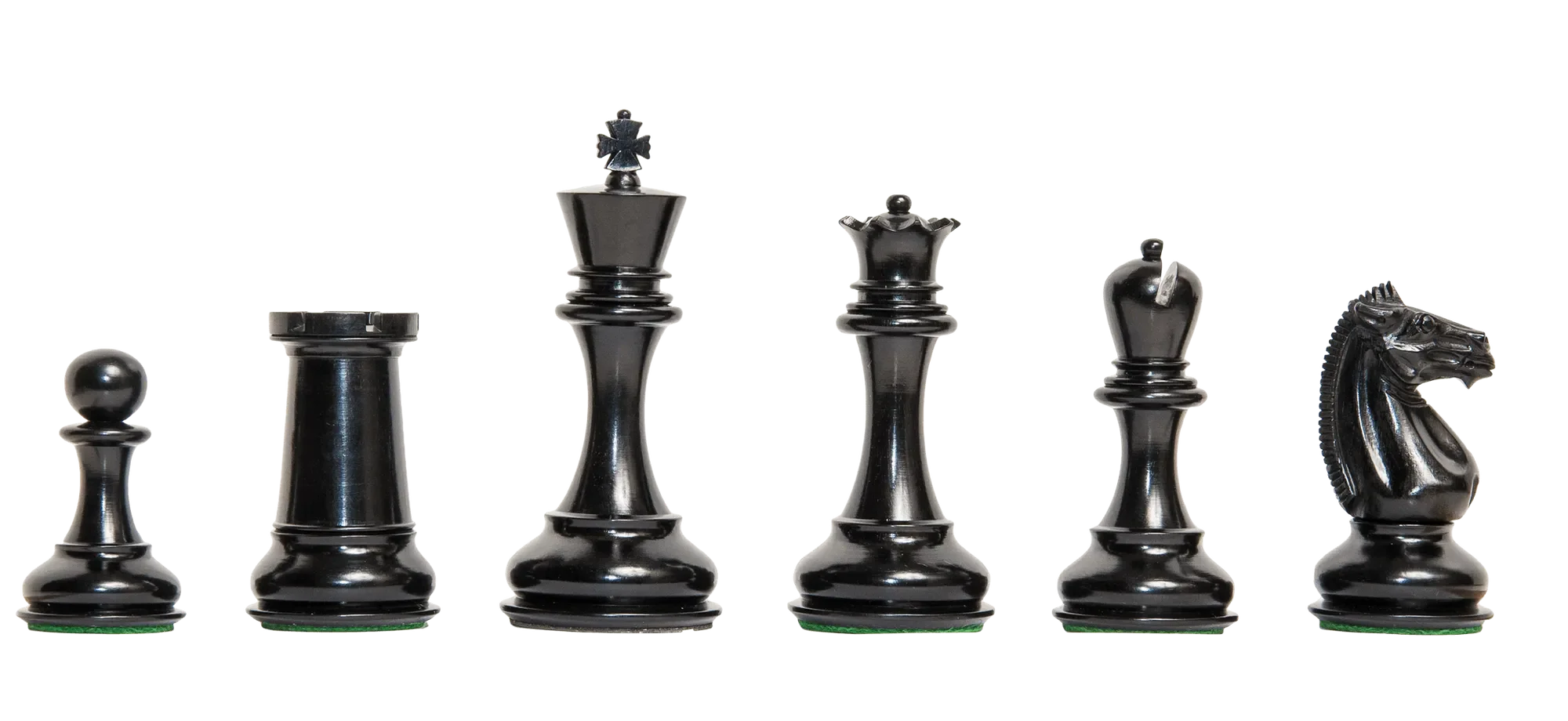 Ebonized Boxwood and Natural Boxwood