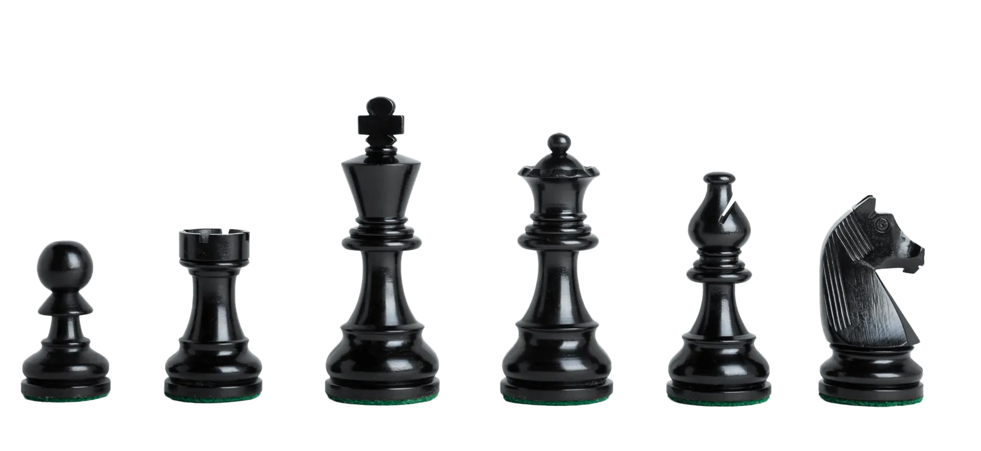 Ebonized Boxwood and Natural Boxwood