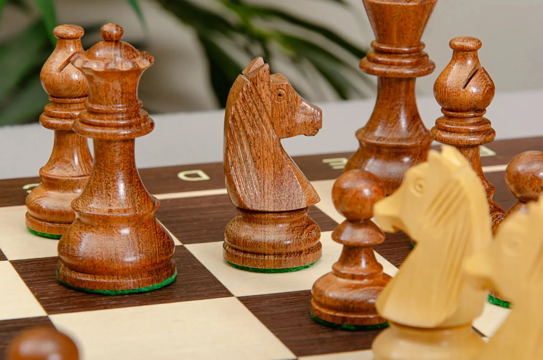 The Library Championship Series Chess Set, Box, & Board Combination - Image 3