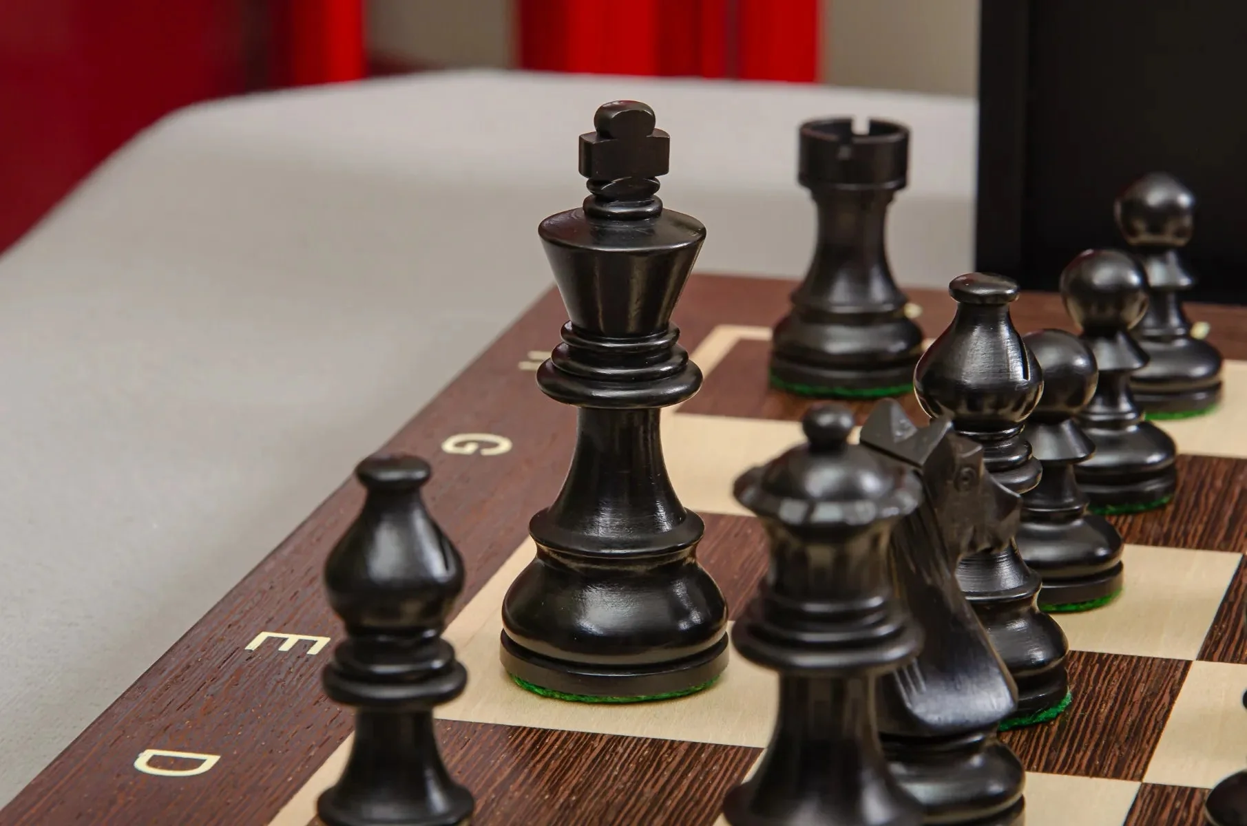 The Library Championship Series Chess Set, Box, & Board Combination - Image 5
