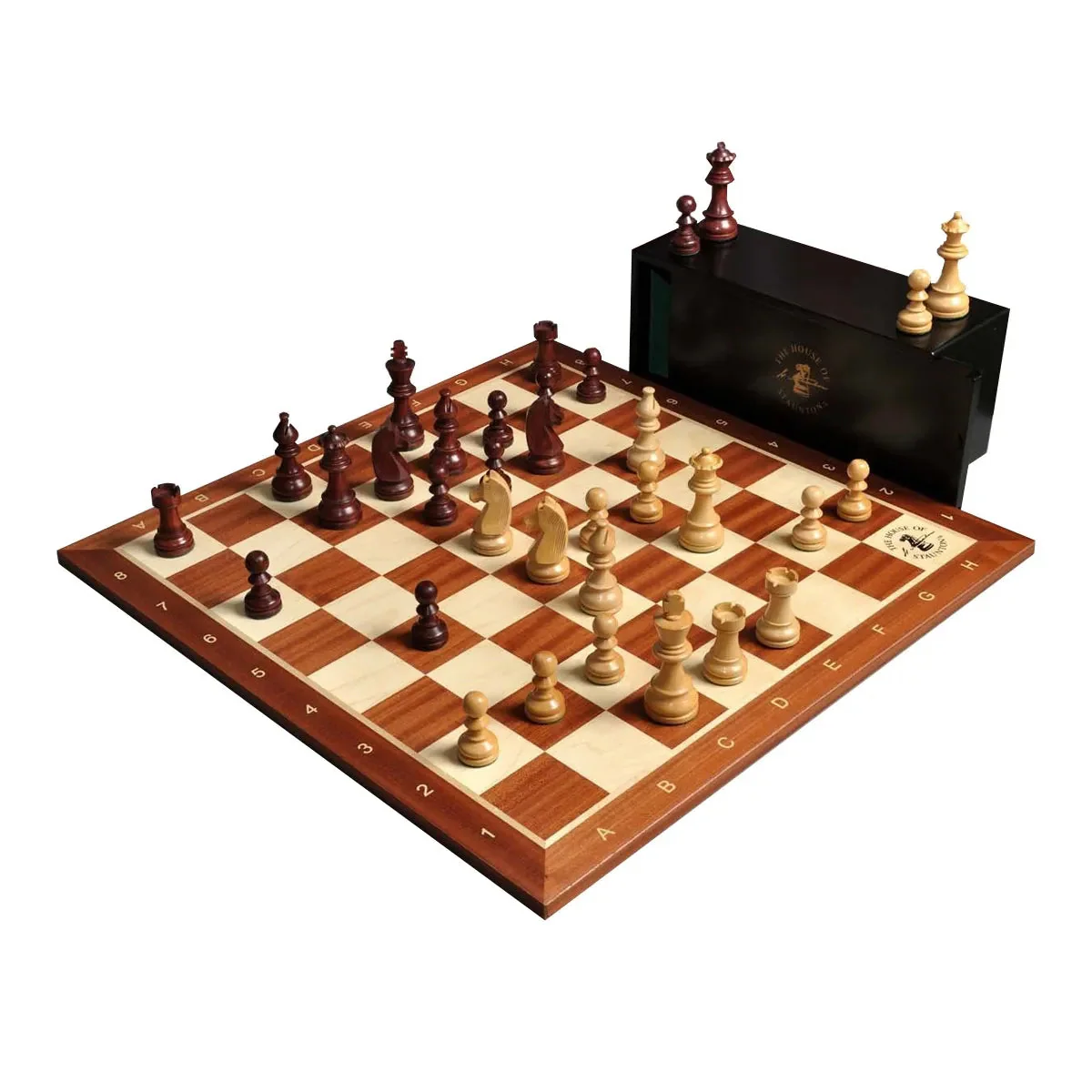 Mahogany Gilded and Natural Boxwood - Image 11