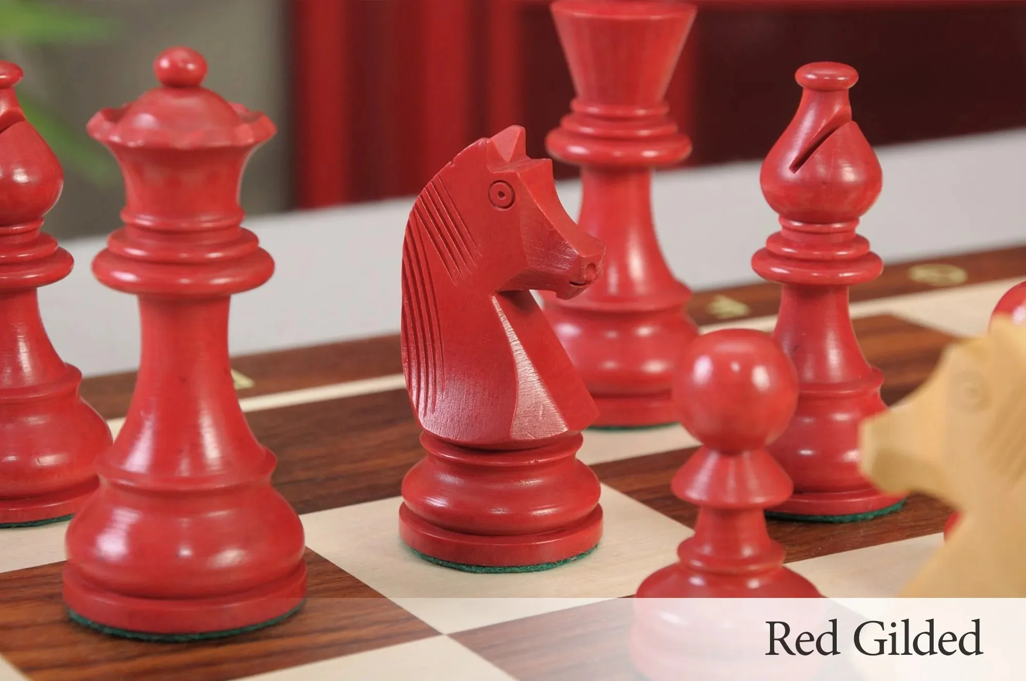 Red Gilded and Natural Boxwood - Image 4