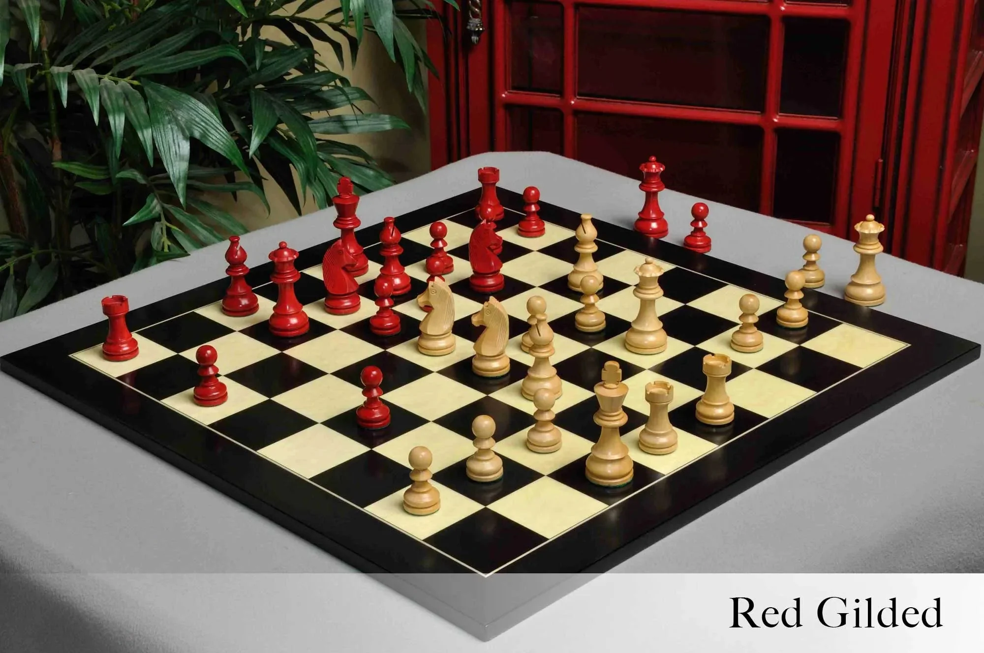 The Championship Series Gilded Chess Pieces - 3.75" King - Image 2