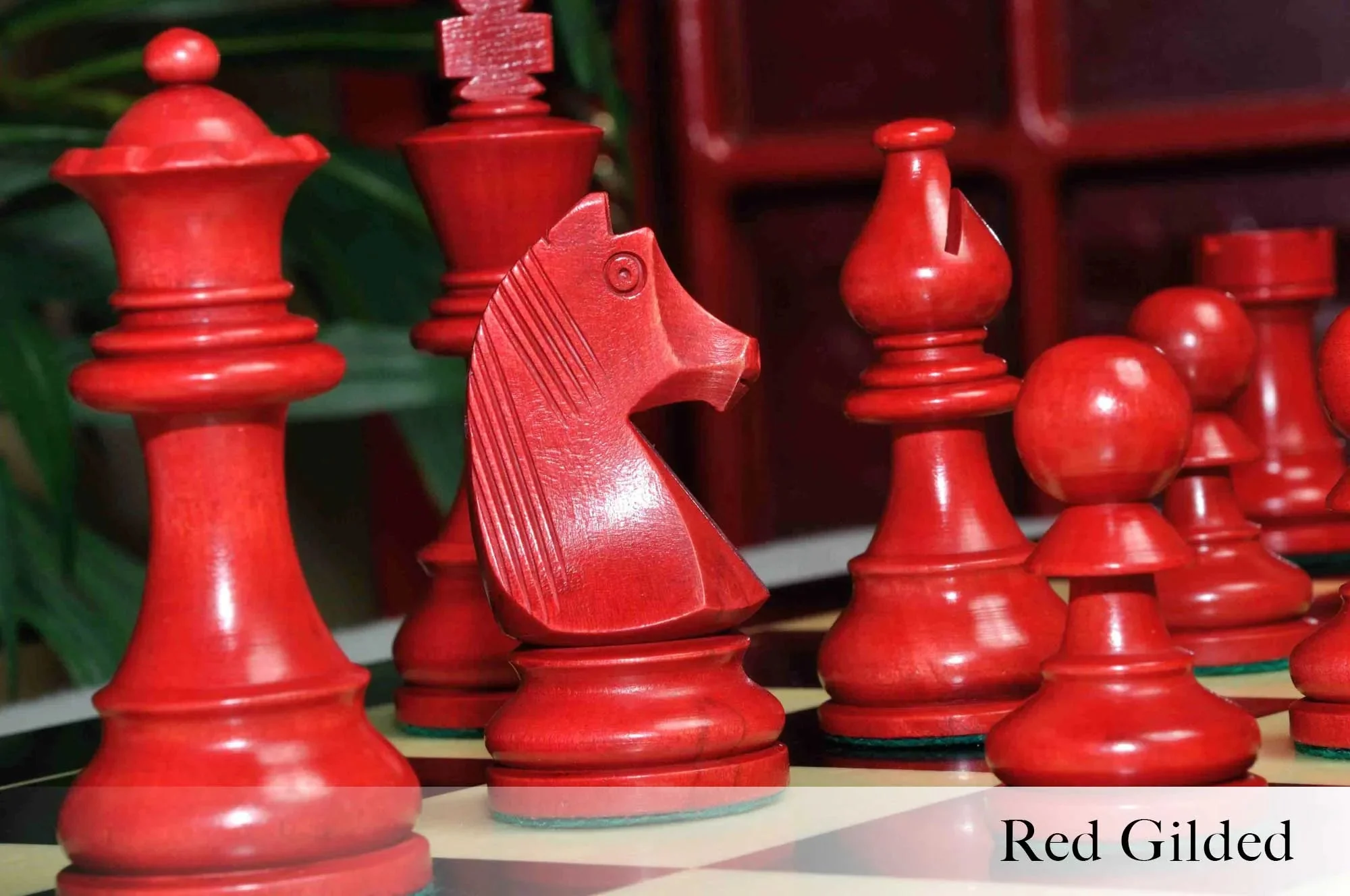 The Championship Series Gilded Chess Pieces - 3.75" King - Image 6