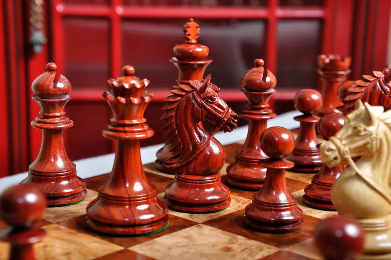 The Chesterfield Series Luxury Chess Pieces - 4.4" King - Image 17