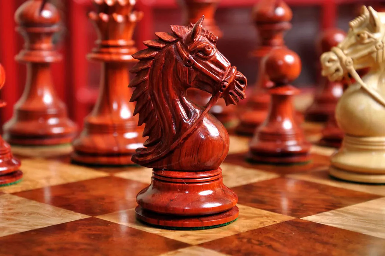 The Chesterfield Series Luxury Chess Pieces - 4.4" King - Image 25