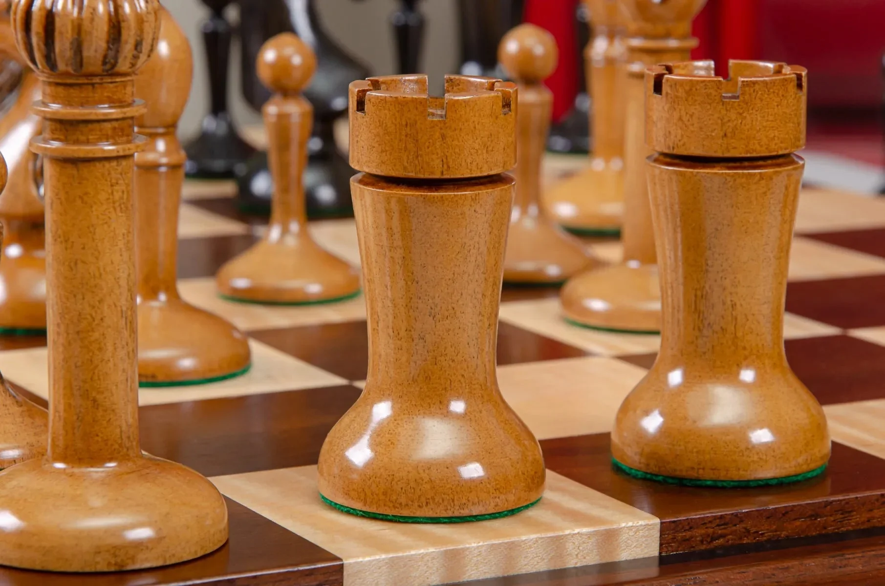 The Circa 1910 Lasker Schlechter World Chess Championship Series Chess Pieces - 4.5" King - Image 10