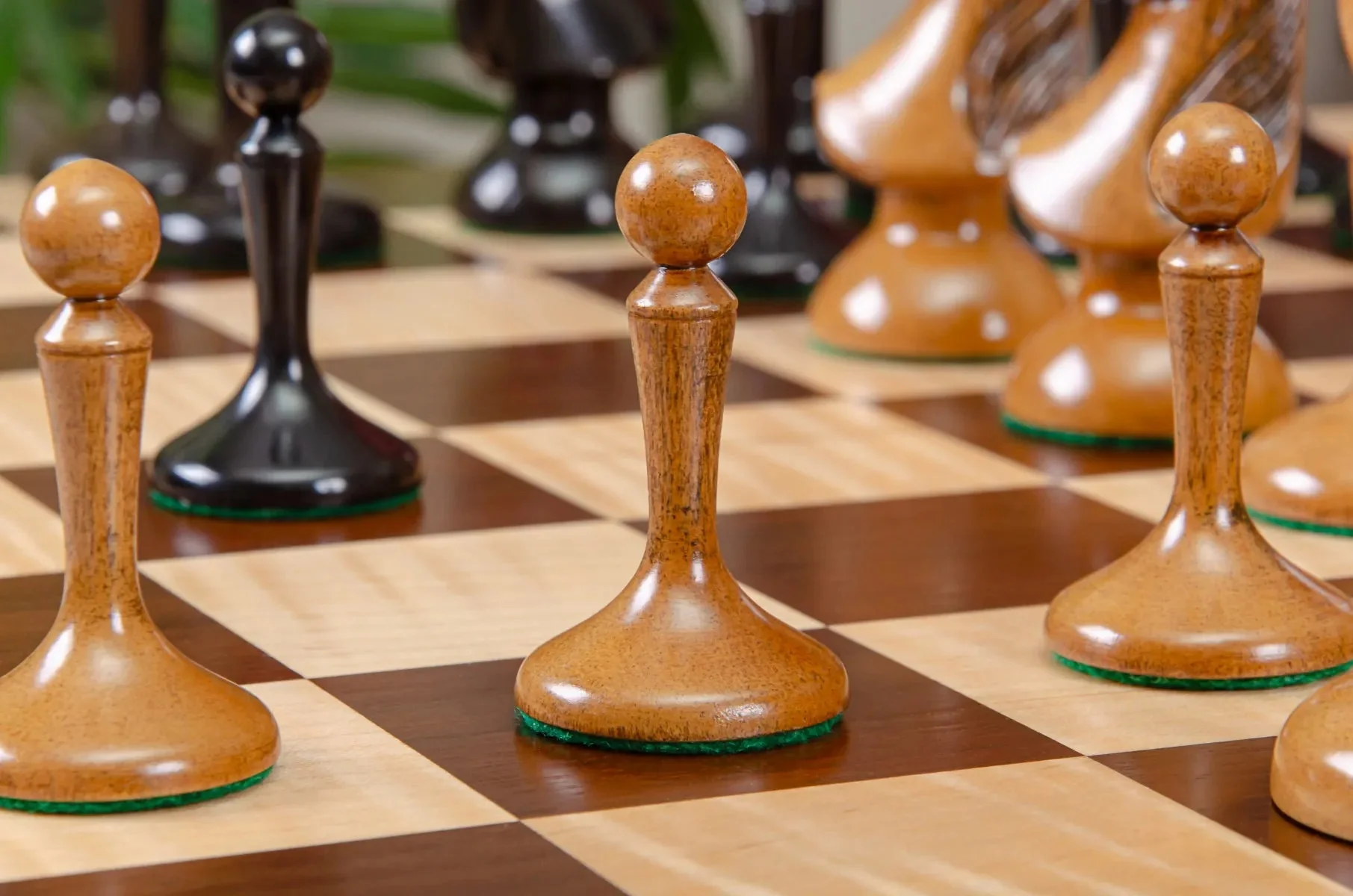 The Circa 1910 Lasker Schlechter World Chess Championship Series Chess Pieces - 4.5" King - Image 12