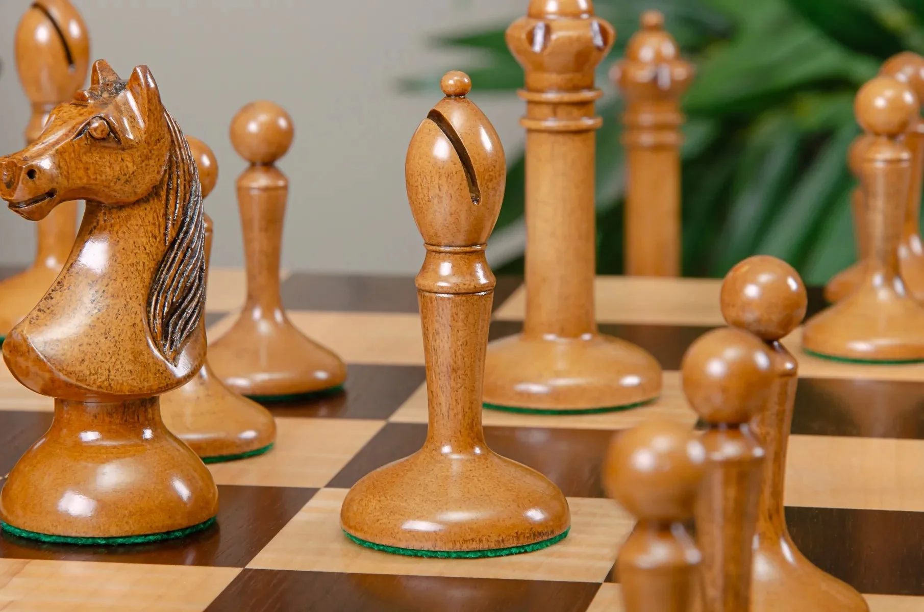 The Circa 1910 Lasker Schlechter World Chess Championship Series Chess Pieces - 4.5" King - Image 14
