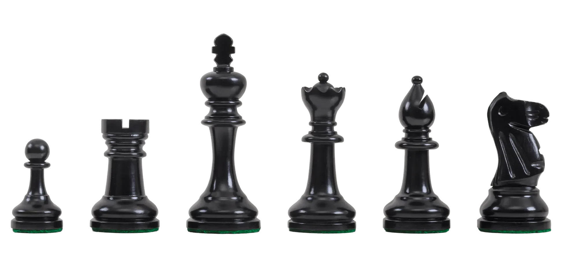 Ebonized Boxwood and Natural Boxwood