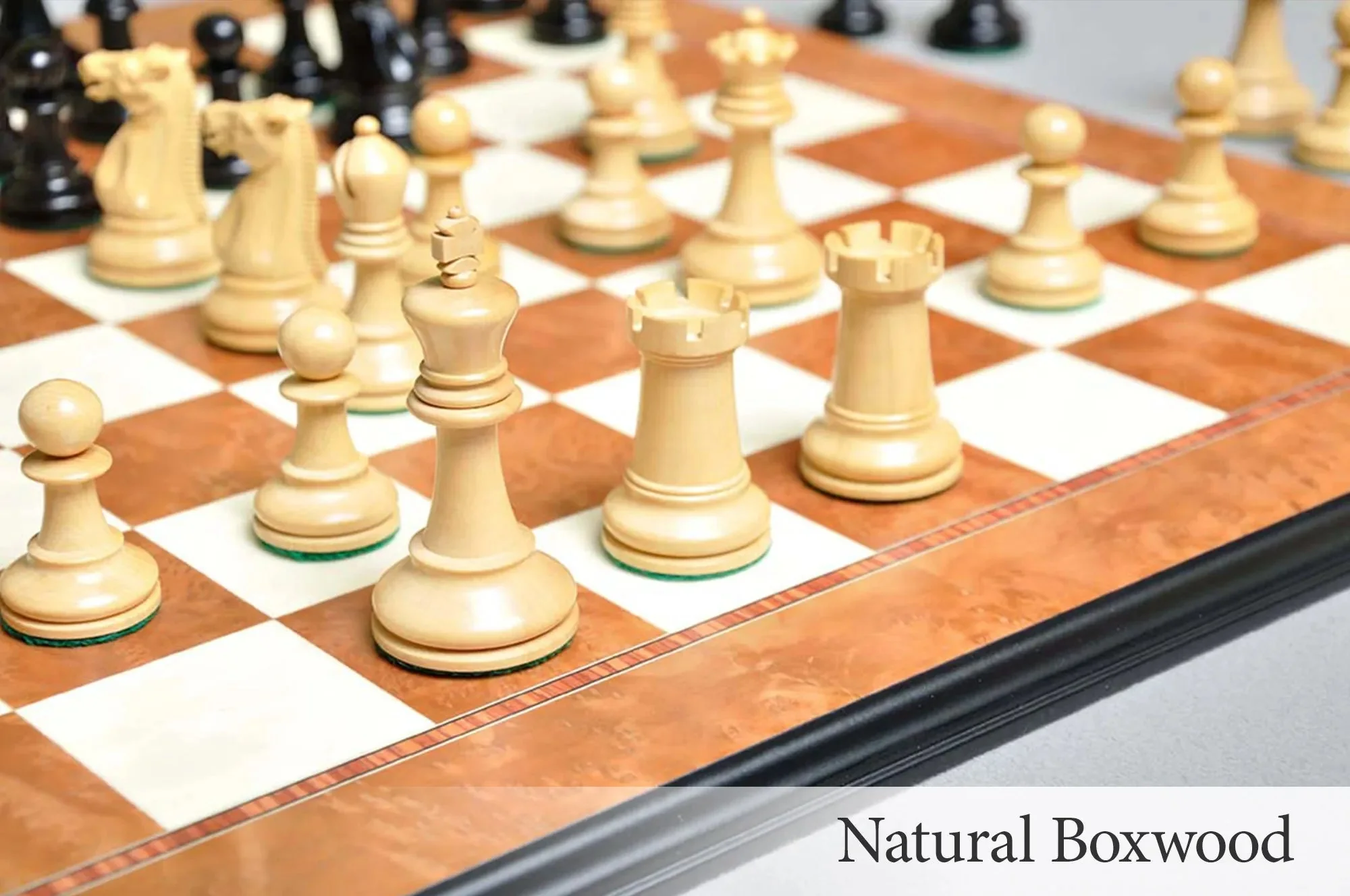 The Reproduction of the Circa 1925 Series Chess Pieces - 3.0" King - Image 10