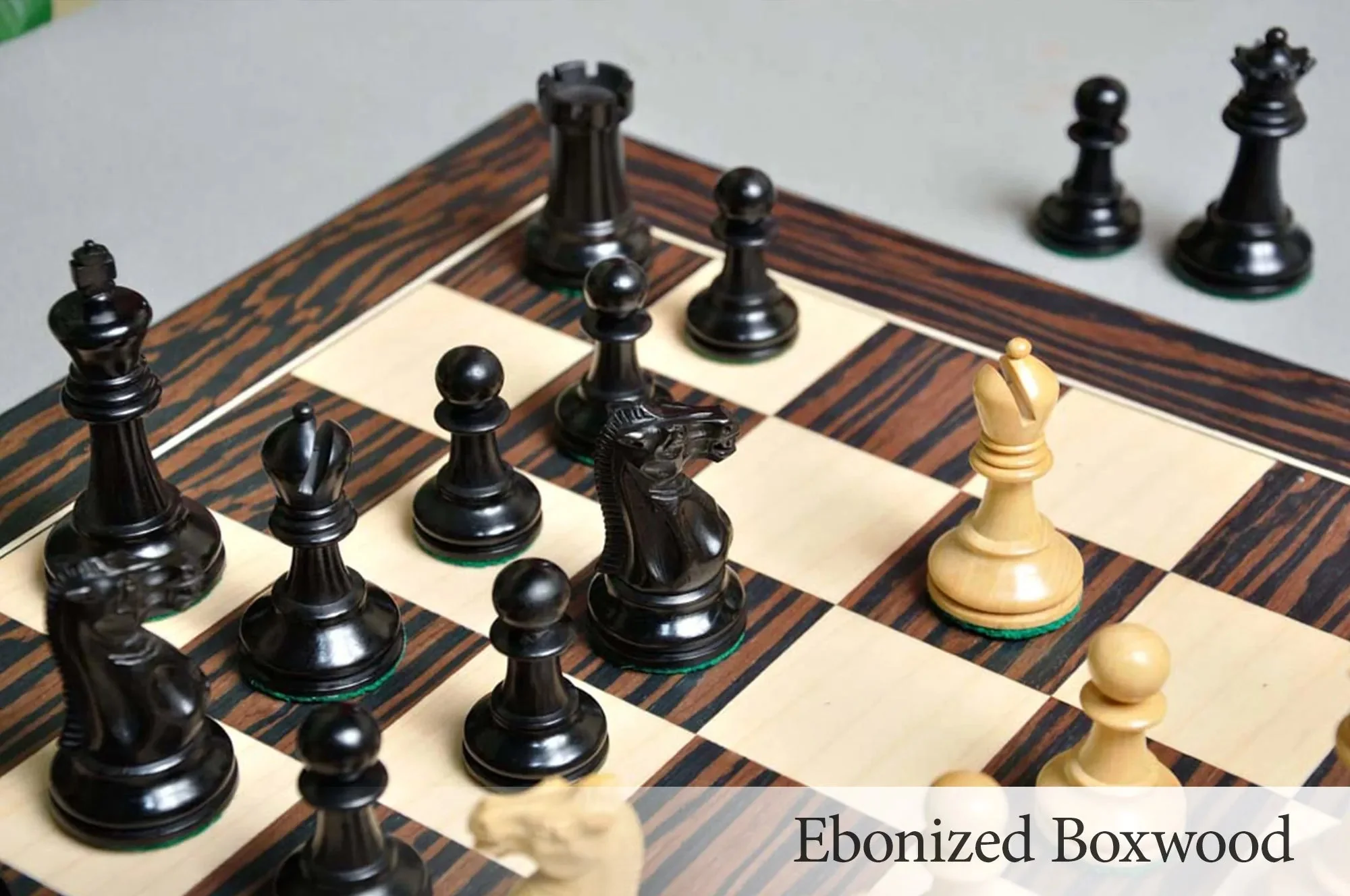 The Reproduction of the Circa 1925 Series Chess Pieces - 3.0" King - Image 12