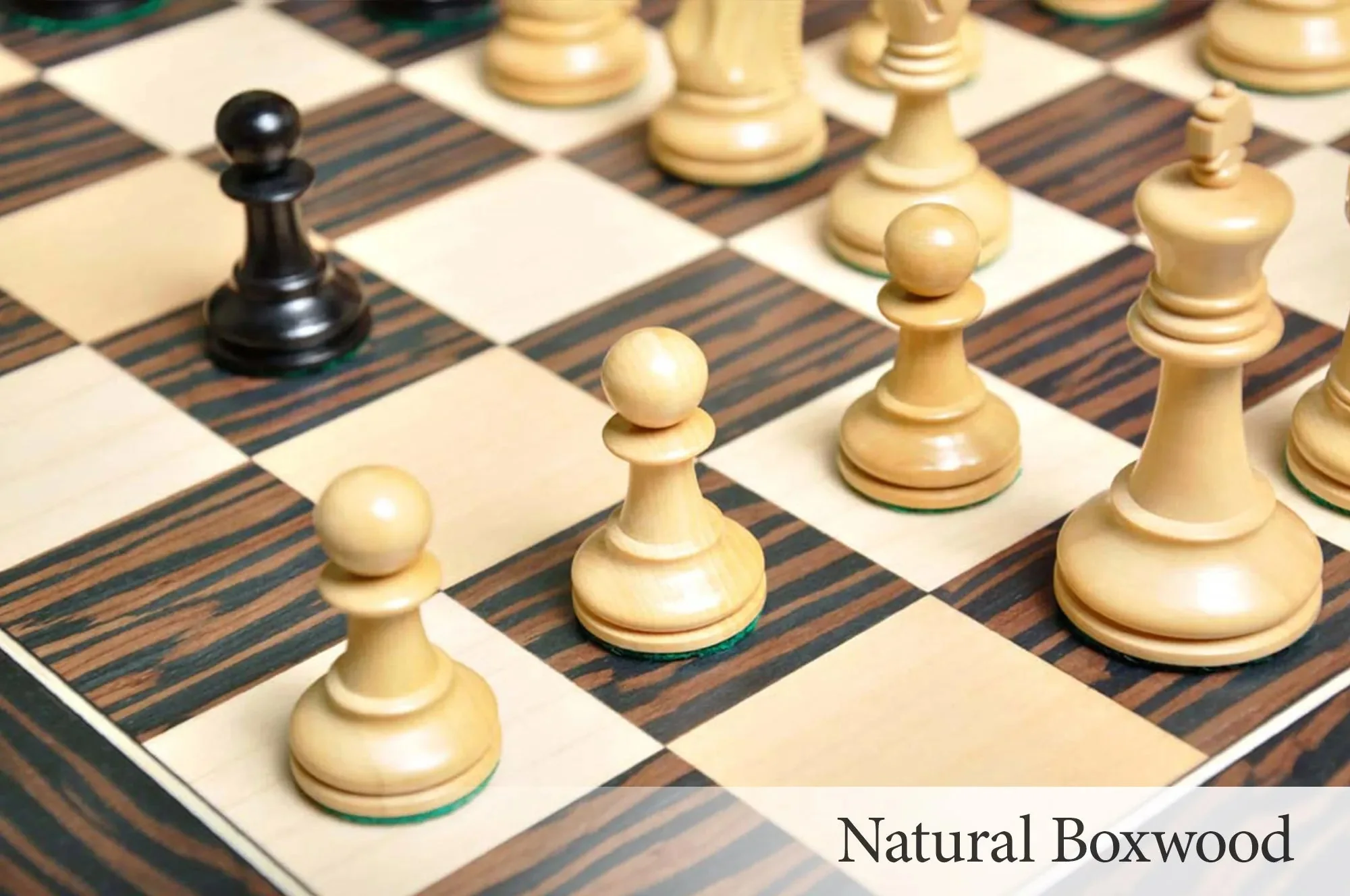 The Reproduction of the Circa 1925 Series Chess Pieces - 3.0" King - Image 16